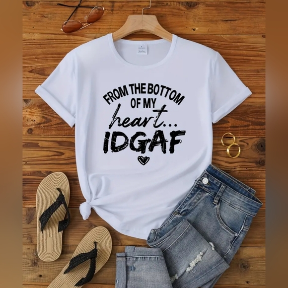 Tops - NEW Women's Funny Short Sleeve Tshirt